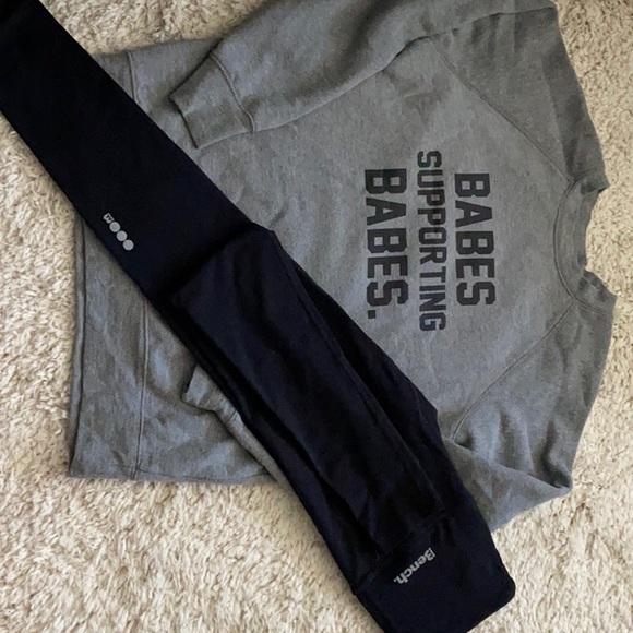 Black high waisted Bench leggings. - Picture 1 of 1